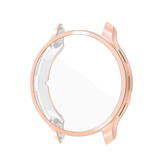 Compatible with Garmin Venu 3 ENKAY Hat-Prince Full Coverage Electroplated TPU Watch Case with Screen Protection(Rose Gold)