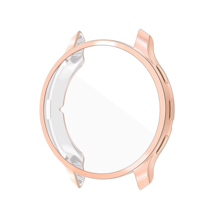 Compatible with Garmin Venu 3 ENKAY Hat-Prince Full Coverage Electroplated TPU Watch Case with Screen Protection(Rose Gold)