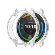 Compatible with Garmin Venu 3 ENKAY Hat-Prince Full Coverage Electroplated TPU Watch Case with Screen Protection(Silver)