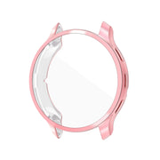 Compatible with Garmin Venu 3S ENKAY Hat-Prince Full Coverage Electroplated TPU Watch Case with Screen Protection(Pink)