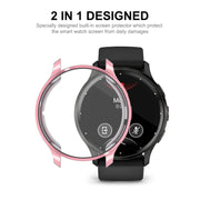 Compatible with Garmin Venu 3S ENKAY Hat-Prince Full Coverage Electroplated TPU Watch Case with Screen Protection(Silver)