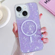 For iPhone 15 Shell Texture MagSafe TPU Phone Case(Purple) - free shipping - PMC TechLife - Order now!