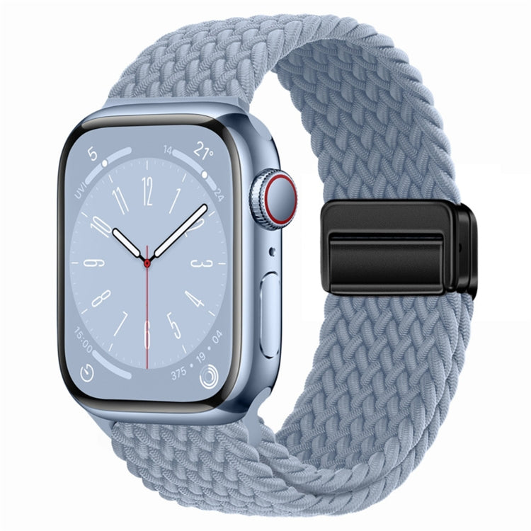 For Apple Watch Series 6 44mm Nylon Woven Magnetic Fold Buckle Watch Band(Yanqing) - Watch Bands by PMC TechLife | Online Shopping South Africa | PMC TechLife