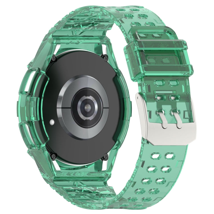 For Samsung Galaxy Watch6 Classic 47mm  R960 Glacier TPU Integrated Watch Band(Green) - free shipping - PMC TechLife - Order now!