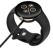 For Google Pixel Watch 2 USB Interface Smart Watch Charging Cable, Length: 1m(Black)