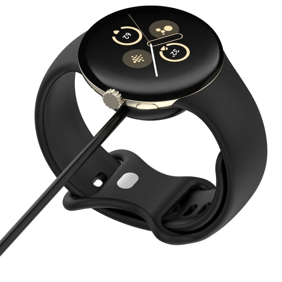 For Google Pixel Watch 2 USB Interface Smart Watch Charging Cable, Length: 1m(Black)