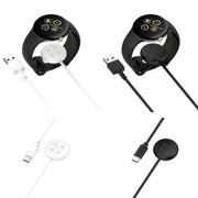 For Google Pixel Watch 2 USB Interface Smart Watch Charging Cable, Length: 1m(White)