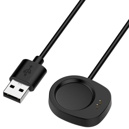 For Amazfit Balance A2286 Smart Watch Magnetic Suction Charging Wire Charger(Black) - Charger by PMC Jewellery | Online Shopping South Africa | PMC Jewellery | Buy Now Pay Later Mobicred