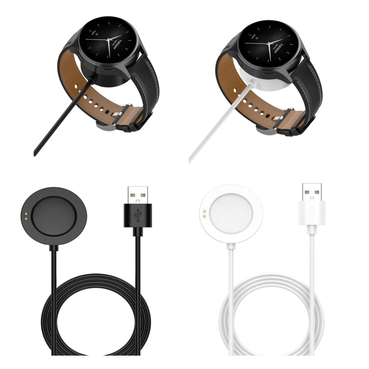 For Xiaomi Watch S2 Magnetic Smart Watch Charging Cable, Length: 1m(Black) - Charger by PMC TechLife | Online Shopping South Africa | PMC TechLife