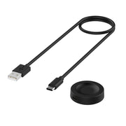For Huawei Watch GT 4 41mm Smart Watch Magnetic Suction Split Charging Cable, Length: 1m(Black)