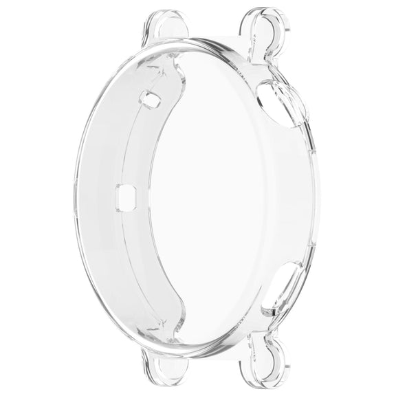 For Huawei Watch GT4 41mm Full Coverage TPU Electroplated Watch Protective Case(Transparent White)