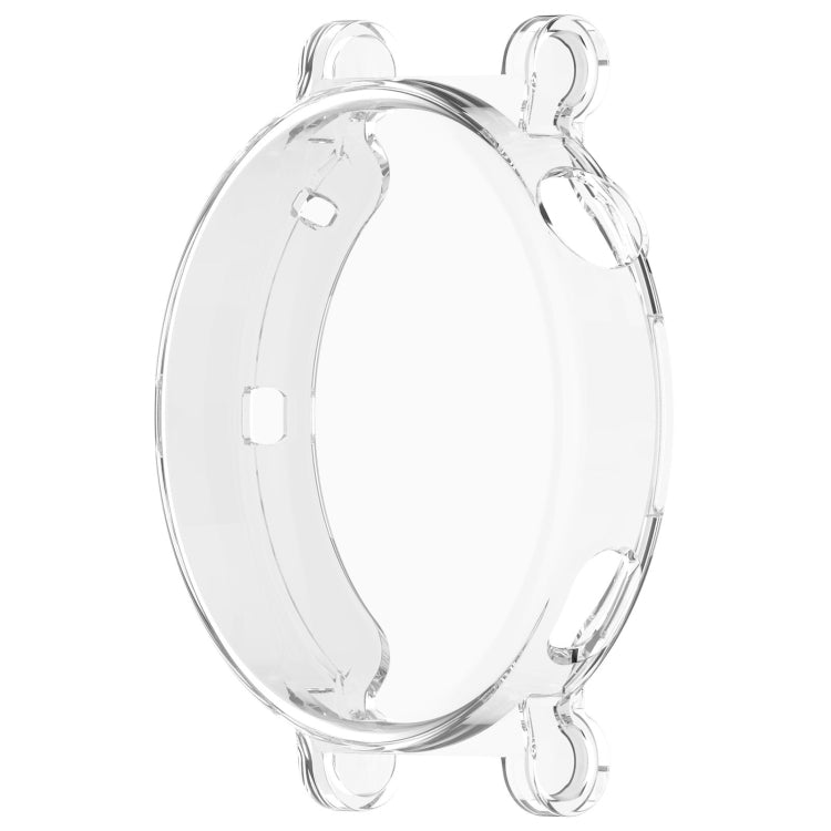 For Huawei Watch GT4 41mm Full Coverage TPU Electroplated Watch Protective Case(Transparent White)