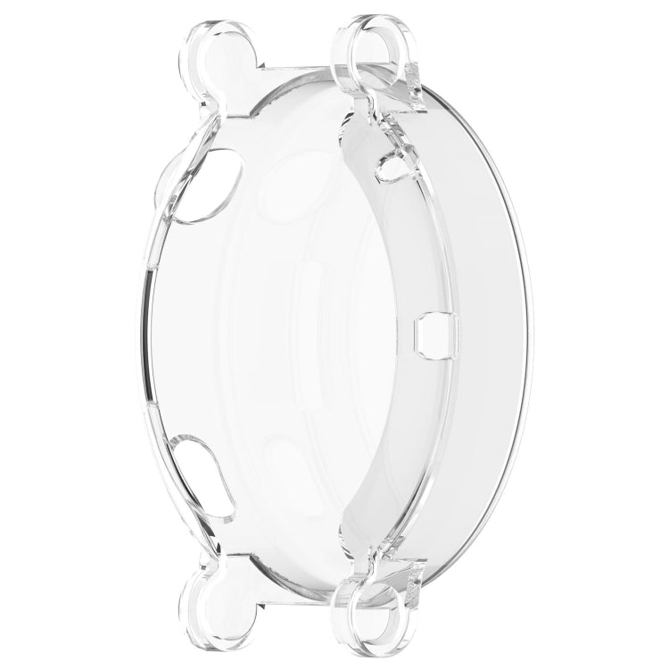 For Huawei Watch GT4 41mm Full Coverage TPU Electroplated Watch Protective Case(Transparent White)