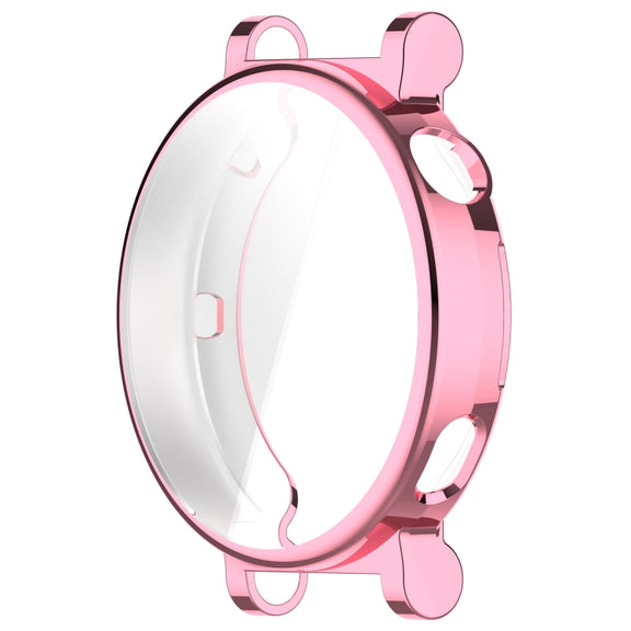 For Huawei Watch GT4 41mm Full Coverage TPU Electroplated Watch Protective Case(Pink)
