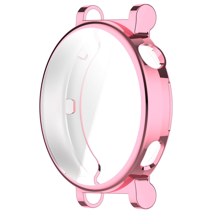 For Huawei Watch GT4 41mm Full Coverage TPU Electroplated Watch Protective Case(Pink)