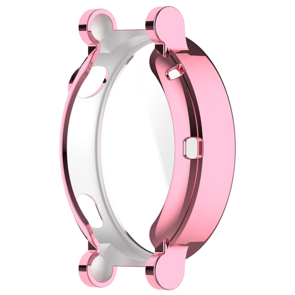 For Huawei Watch GT4 41mm Full Coverage TPU Electroplated Watch Protective Case(Pink)