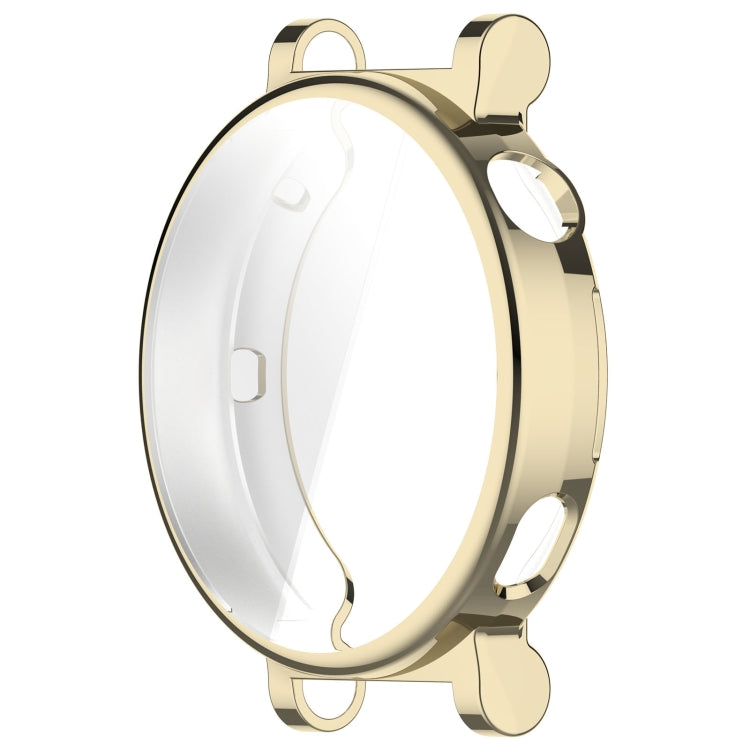 For Huawei Watch GT4 41mm Full Coverage TPU Electroplated Watch Protective Case(Gold)