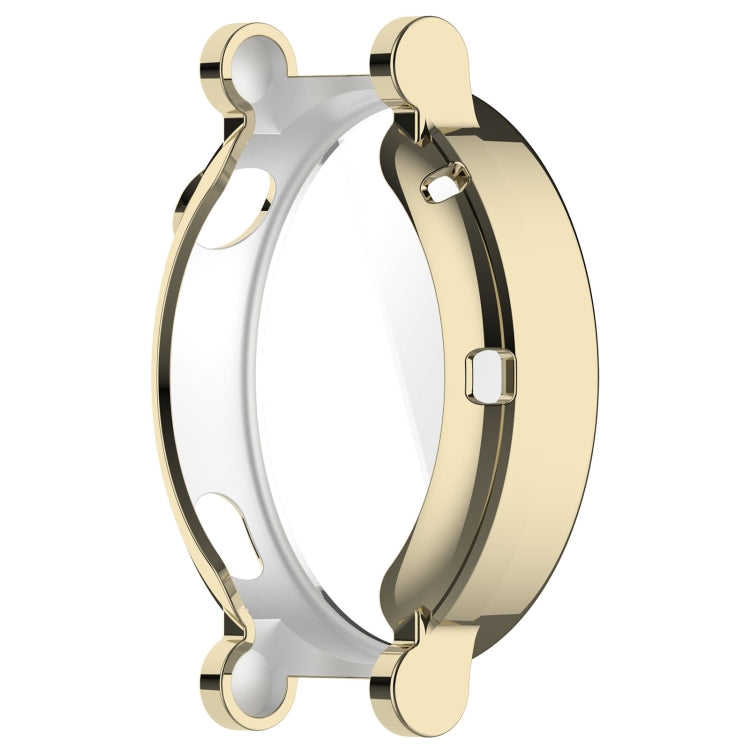 For Huawei Watch GT4 41mm Full Coverage TPU Electroplated Watch Protective Case(Gold)