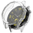 For Huawei Watch GT4 46mm Full Coverage TPU Electroplated Watch Protective Case(Transparent White) - Watch Cases by PMC TechLife | Online Shopping South Africa | PMC TechLife