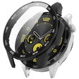 For Huawei Watch GT 4 46mm PC + Tempered Glass Integrated Watch Protective Case with Graduated Dial(Black) - Watch Cases by PMC TechLife | Online Shopping South Africa | PMC TechLife