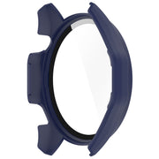 For Huawei Watch GT 4 46mm PC + Tempered Glass Integrated Watch Protective Case with Graduated Dial(Midnight Blue)