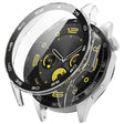 For Huawei Watch GT 4 46mm PC + Tempered Glass Integrated Watch Protective Case with Graduated Dial(Transparent) - Watch Cases by PMC TechLife | Online Shopping South Africa | PMC TechLife