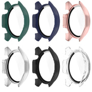 For Huawei Watch GT 4 46mm PC + Tempered Glass Integrated Watch Protective Case with Graduated Dial(Black)