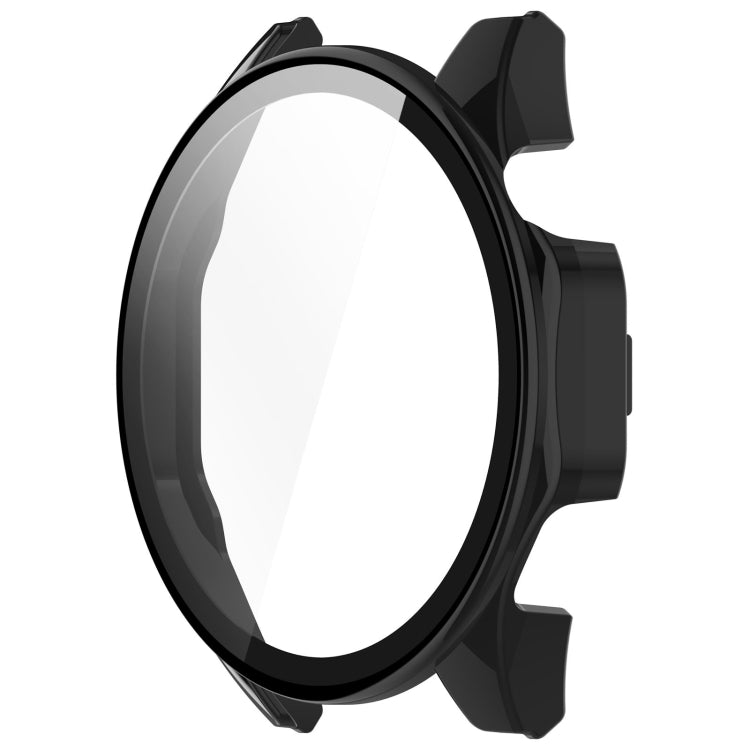 For Honor Watch 4 Pro PC+Tempered Glass Integrated Smart Watch Case(Black) - Watch Cases by PMC TechLife | Online Shopping South Africa | PMC TechLife