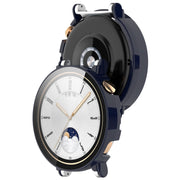 For Huawei Watch GT4 41mm PC+Tempered Glass Integrated Smart Watch Case(Blue)
