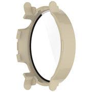 For Huawei Watch GT4 41mm PC+Tempered Glass Integrated Smart Watch Case(Ivory White)