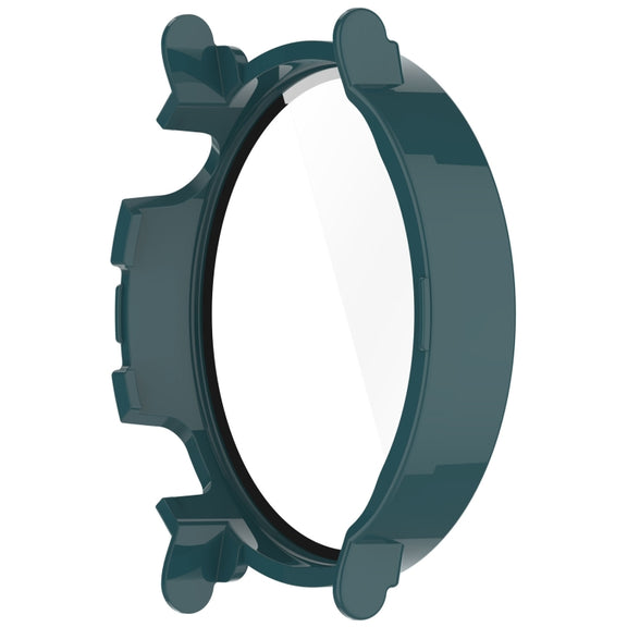 For Huawei Watch GT4 41mm PC+Tempered Glass Integrated Smart Watch Case(Green)