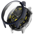 For Huawei Watch GT4 46mm PC+Tempered Glass Integrated Smart Watch Case(Blue) - Watch Cases by PMC TechLife | Online Shopping South Africa | PMC TechLife