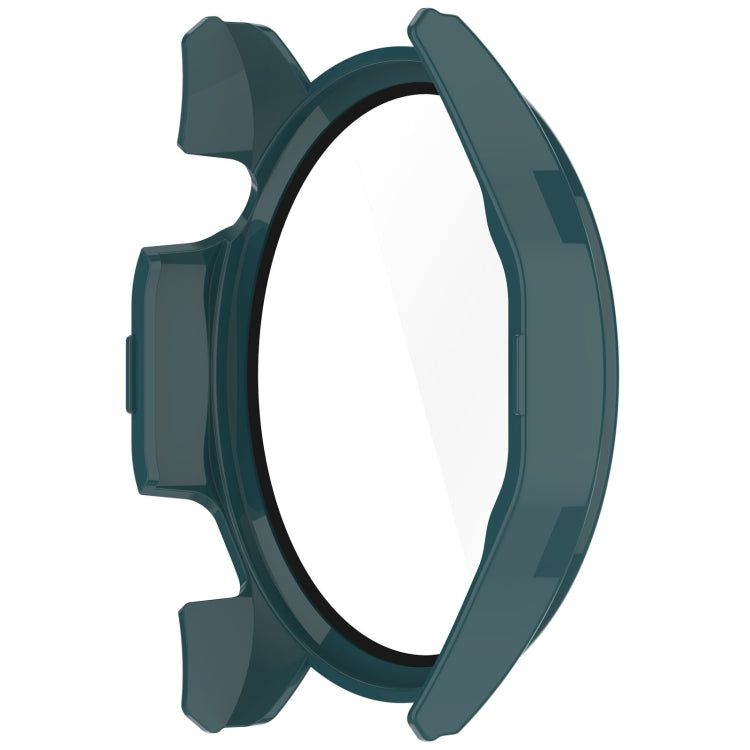 For Huawei Watch GT4 46mm PC+Tempered Glass Integrated Smart Watch Case(Green)