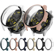 For Huawei Watch GT4 46mm PC+Tempered Glass Integrated Smart Watch Case(Transparent)