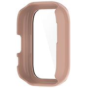 For Amazfit Aactive PC Integrated Tempered Glass Watch Case(Pink)
