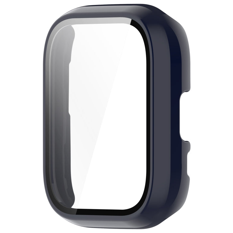 For Amazfit Aactive PC Integrated Tempered Glass Watch Case(Blue)