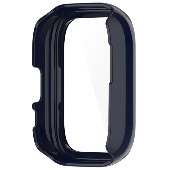 For Amazfit Aactive PC Integrated Tempered Glass Watch Case(Blue)