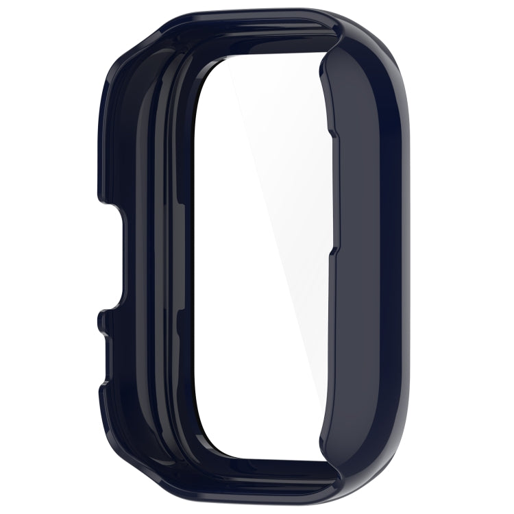 For Amazfit Aactive PC Integrated Tempered Glass Watch Case(Blue)
