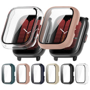For Amazfit Aactive PC Integrated Tempered Glass Watch Case(Black)