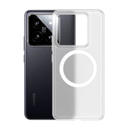 For Xiaomi 14 Pro MagSafe Frosted PP Shockproof Phone Case(White)