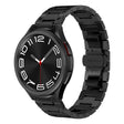 For Samsung Galaxy Watch 5 Pro Dual Circle Curved Connection Stainless Steel Watch Band(Black) - free shipping - PMC TechLife - Order now!