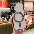 For Samsung Galaxy S20 FE 5G MagSafe Electroplating TPU Phone Case(Black) - Galaxy S20 FE Cases by PMC TechLife | Online Shopping South Africa | PMC TechLife