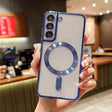For Samsung Galaxy S20 FE 5G MagSafe Electroplating TPU Phone Case(Blue) - free shipping - PMC TechLife - Order now!