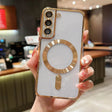 For Samsung Galaxy S20 5G MagSafe Electroplating TPU Phone Case(Gold) - Galaxy Phone Cases by PMC TechLife | Online Shopping South Africa | PMC TechLife