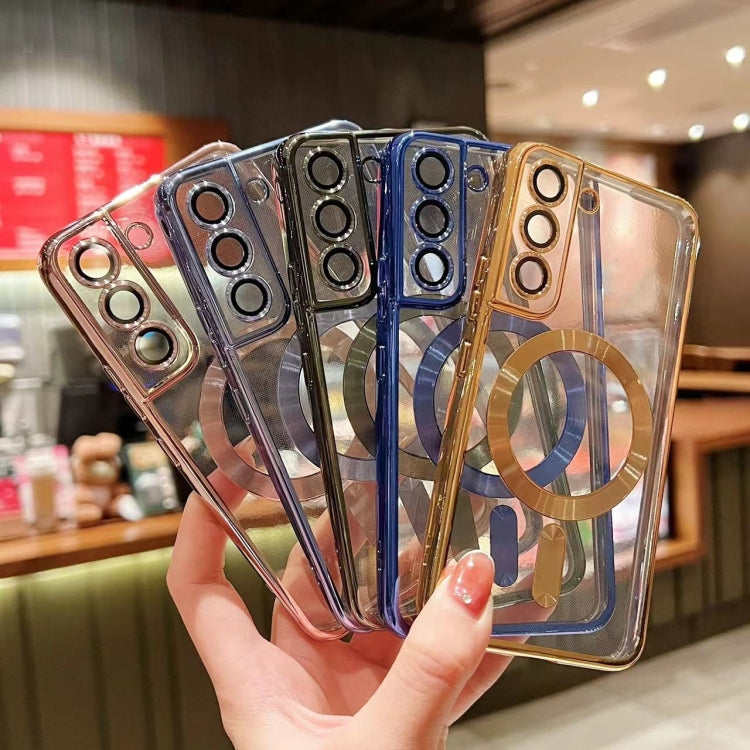 For Samsung Galaxy S23 5G MagSafe Electroplating TPU Phone Case(Rose  Gold) - Galaxy S23 5G Cases by PMC TechLife | Online Shopping South Africa | PMC TechLife