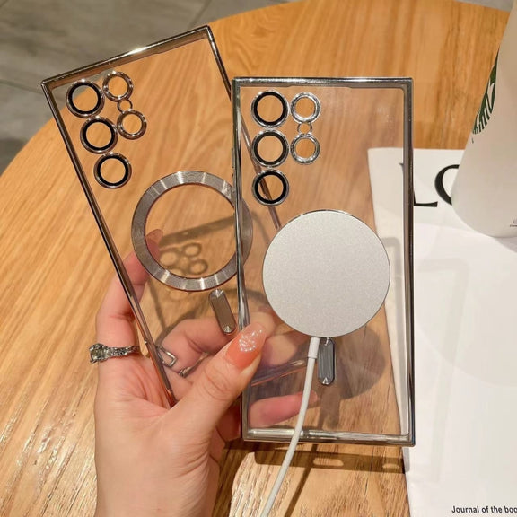 For Samsung Galaxy S20 FE 5G MagSafe Electroplating TPU Phone Case(Gold)