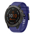 Compatible with Garmin Fenix 6X Pro 26mm Quick Release Silicone Watch Band(Midnight Blue) - free shipping - PMC TechLife - Order now!