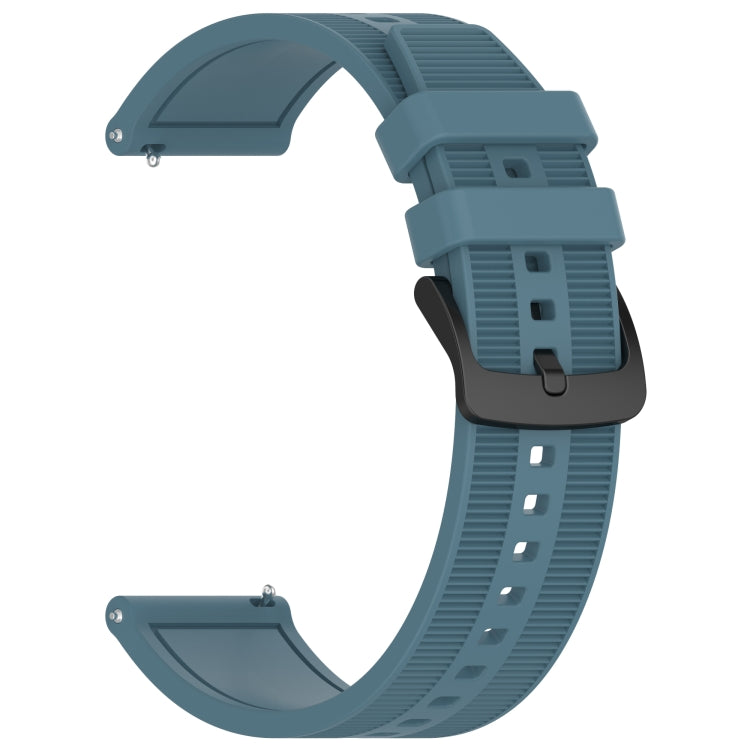 For Honor Watch GS 3i 22mm Textured Silicone Solid Color Watch Band(Rock Cyan) - Watch Bands by PMC TechLife | Online Shopping South Africa | PMC TechLife