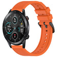 For Honor Magic Watch 2 46mm 22mm Textured Silicone Solid Color Watch Band(Orange) - free shipping - PMC TechLife - Order now!