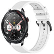For Honor Watch Dream 22mm Textured Silicone Solid Color Watch Band(White) - Watch Bands by PMC TechLife | Online Shopping South Africa | PMC TechLife